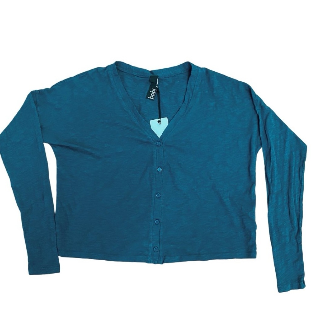 bobi Button Up Long Sleeve Top